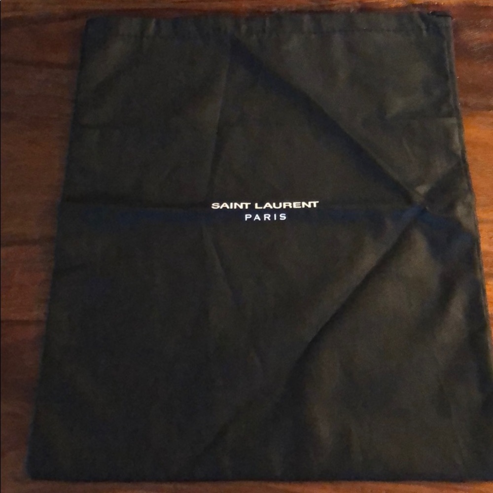 Saint Laurent Paris shoe dust bag